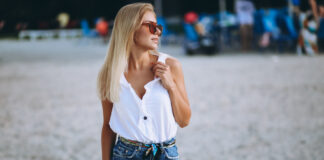 Bluzka elegancka damska